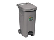 Bidone Urban Eco System con Pedale 80 l 51 CMX40X79,5H. Grigio Polvere