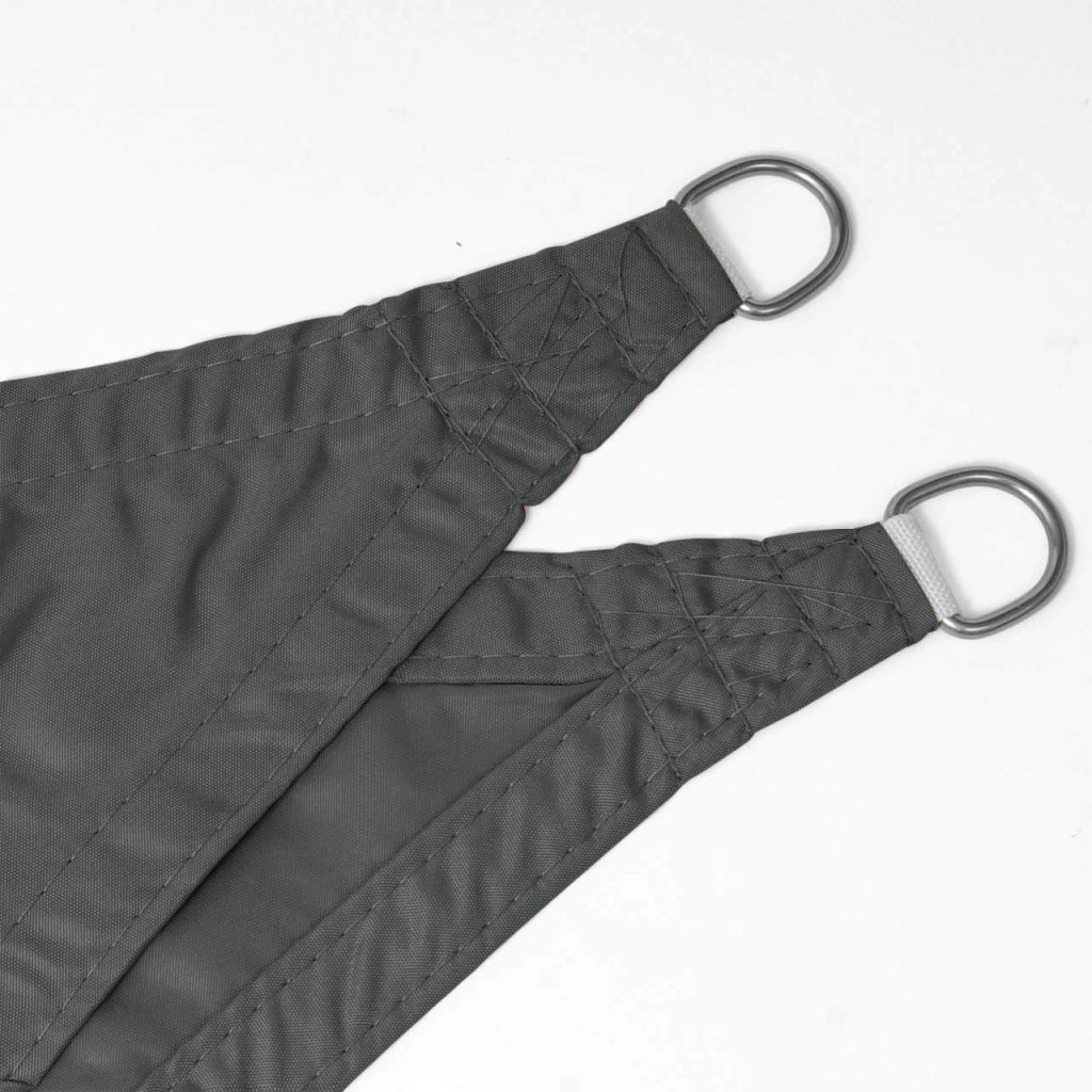 Tendalino parasole resistente all'acqua in PES per vela parasole per giardino esterno 2x3m Grigio 19_0000954