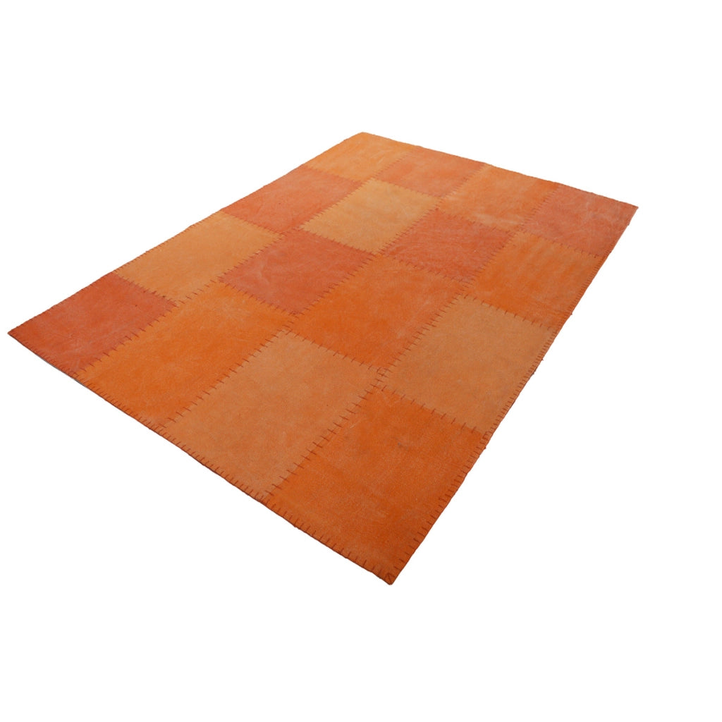 Tappeto Lyrical 100 in Cotone Patchwork Blu