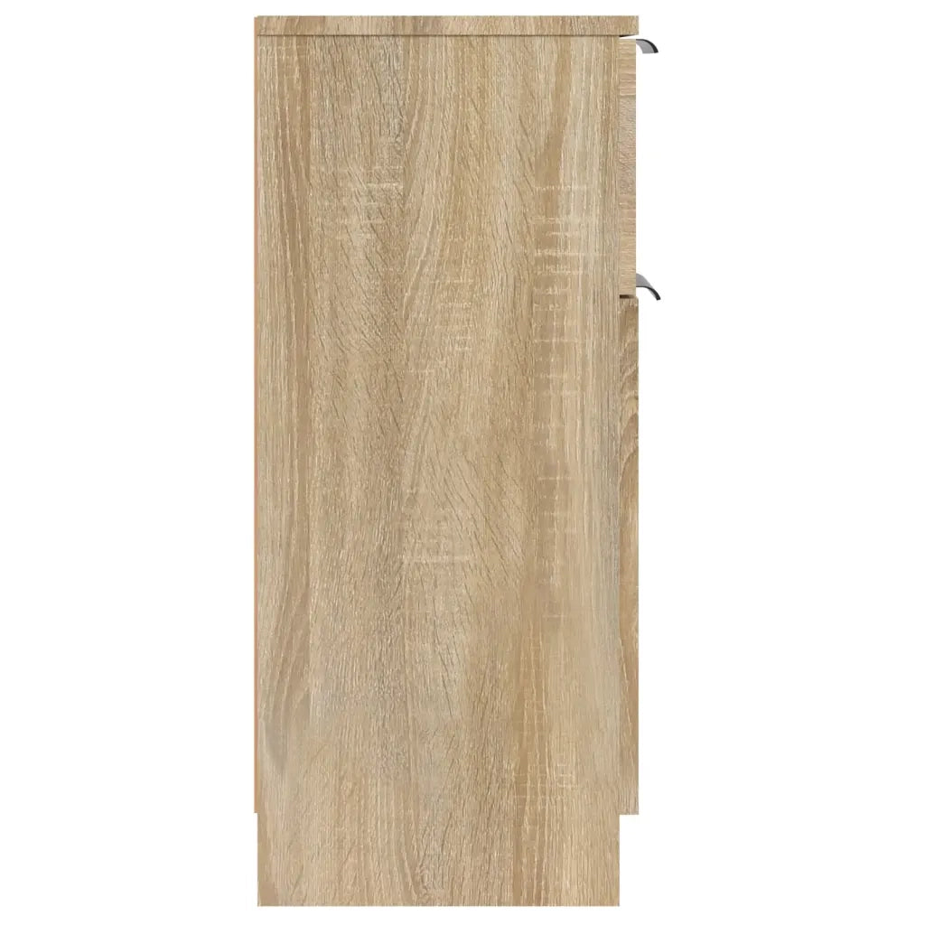 Credenza Rovere Sonoma 30x30x70 cm in Legno Multistrato 811121
