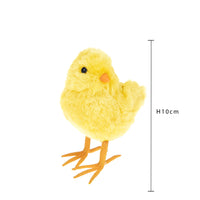 Set 4 Pupazzi Pulcini Decorativi H 10 cm