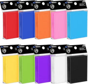Set di 1000 Cartucce per Carte da Scambio, per Carte da Gioco, per Carte da Scambio Standard, 10 Colori