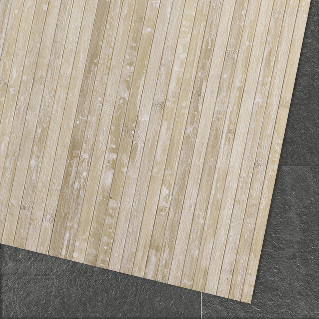 Tappeto vinilico di alta qualità beige 80x150
