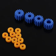 Kit di ingranaggi mini - 26 pezzi - Spindel - Versnellingen - 2 MM/2.3 MM/3 MM/3.17 MM/4 MM.