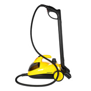 Trade Shop - Pulitore A Vapore Multifunzionale A Traino 1500 Watt Igienizza Pulisce Casa Con Accessori -