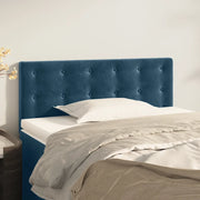 Testiera Blu Scuro 100x5x78/88 cm in Vellutocod mxl 71518