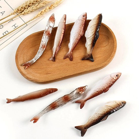 Set di Viscette Kunstvis - 8 pezzi Realistici - Decorazioni per Acquario - Simulazione Cibo - Accessori per Fotografia - PVC di Alta Qualità - Decorazione Vis 

 Modello: Kunstvis 
 Codice: 123456