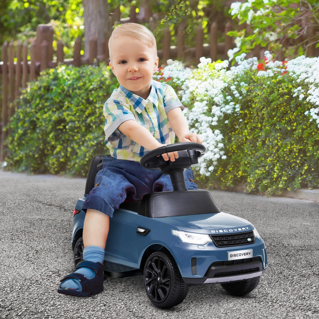 Auto elettrica per bambini Land Rover 6V ¨C zephmum ¨C blu