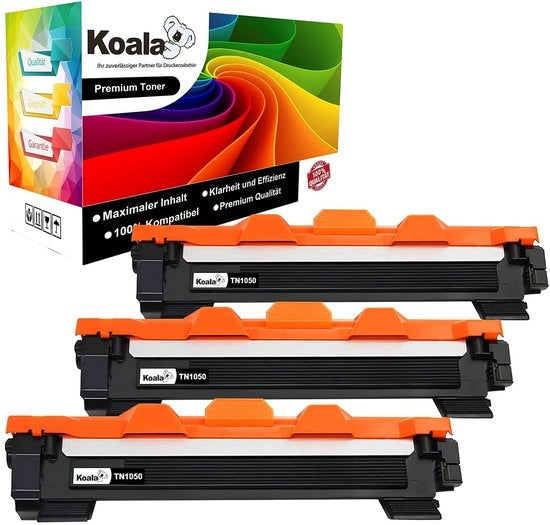 Cartridgi di toner compatibili per Brother TN1050 - Pacchetto combinato
