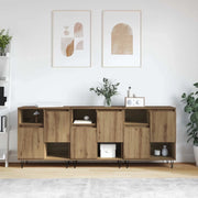 Credenza 3 pcs Rovere artigianale 60 x 35 x 70 cm 3394564