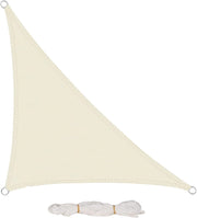 Tenda a Vela Ombreggiante Parasole Protezione HDPE Raggi UV 95% per Esterno Giardino per Esterno, Giardino e Terrazza, Piscina