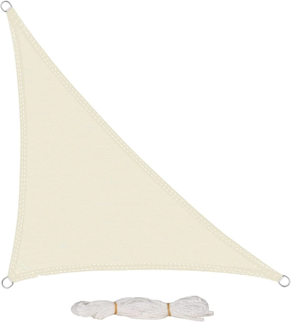 Tenda a Vela Ombreggiante Parasole Protezione HDPE Raggi UV 95% per Esterno Giardino per Esterno, Giardino e Terrazza, Piscina