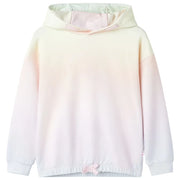 Felpa con Cappuccio da Bambina Bianco Stella 104cod mxl 86961