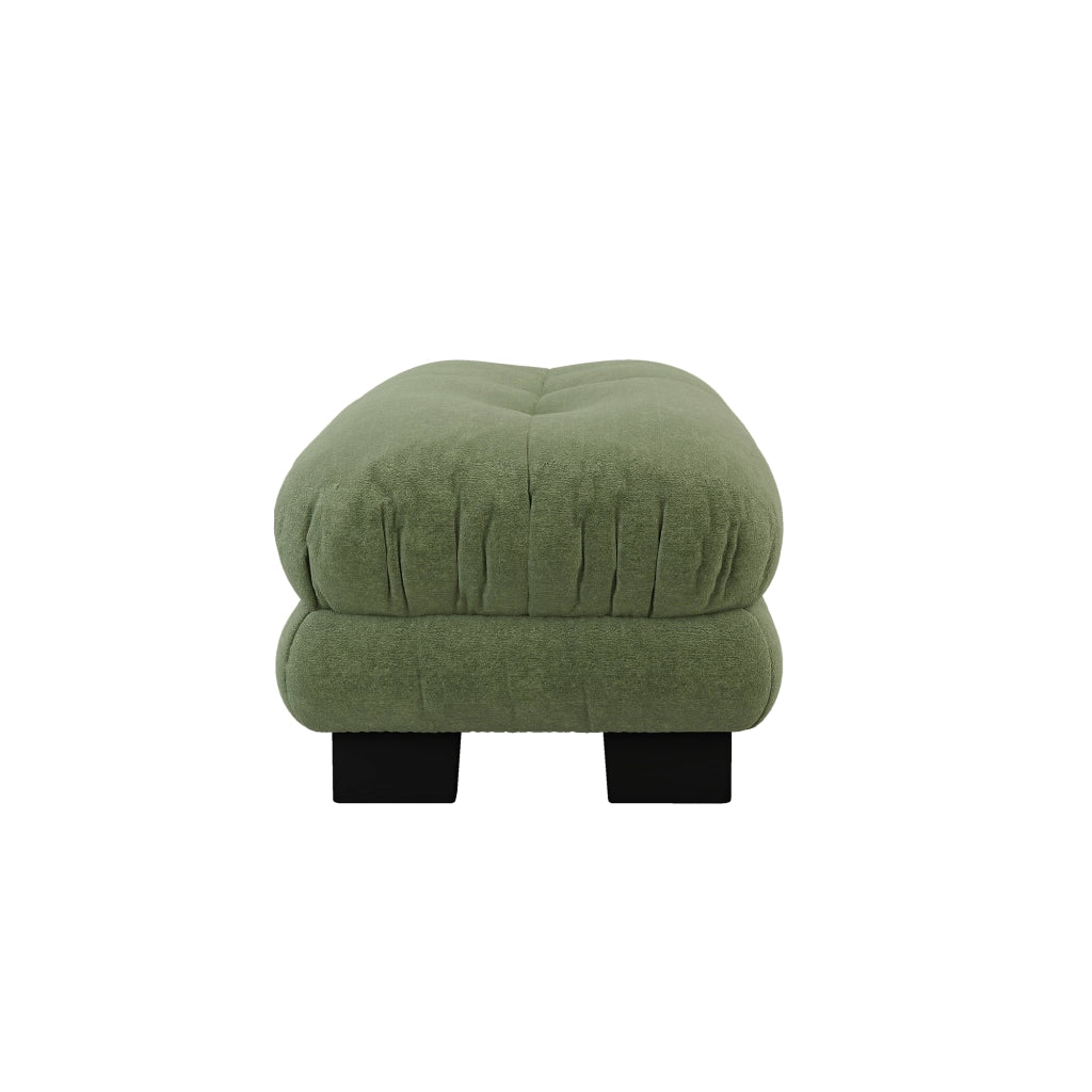 POUF Modulare Verde in Chenille