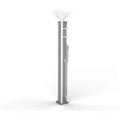 Doccia Solare Jolly Go 23 Litri In Alluminio Con Doccetta E Nebulizzatore Colore Inox Paint Cv-Jg150/9007