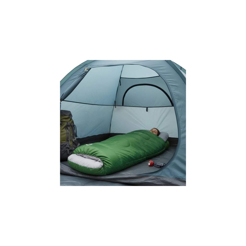 Set di 2 sacchi a pelo da trekking - O'Camp - Forma a mummia - Dimensioni: 220 x 80 cm