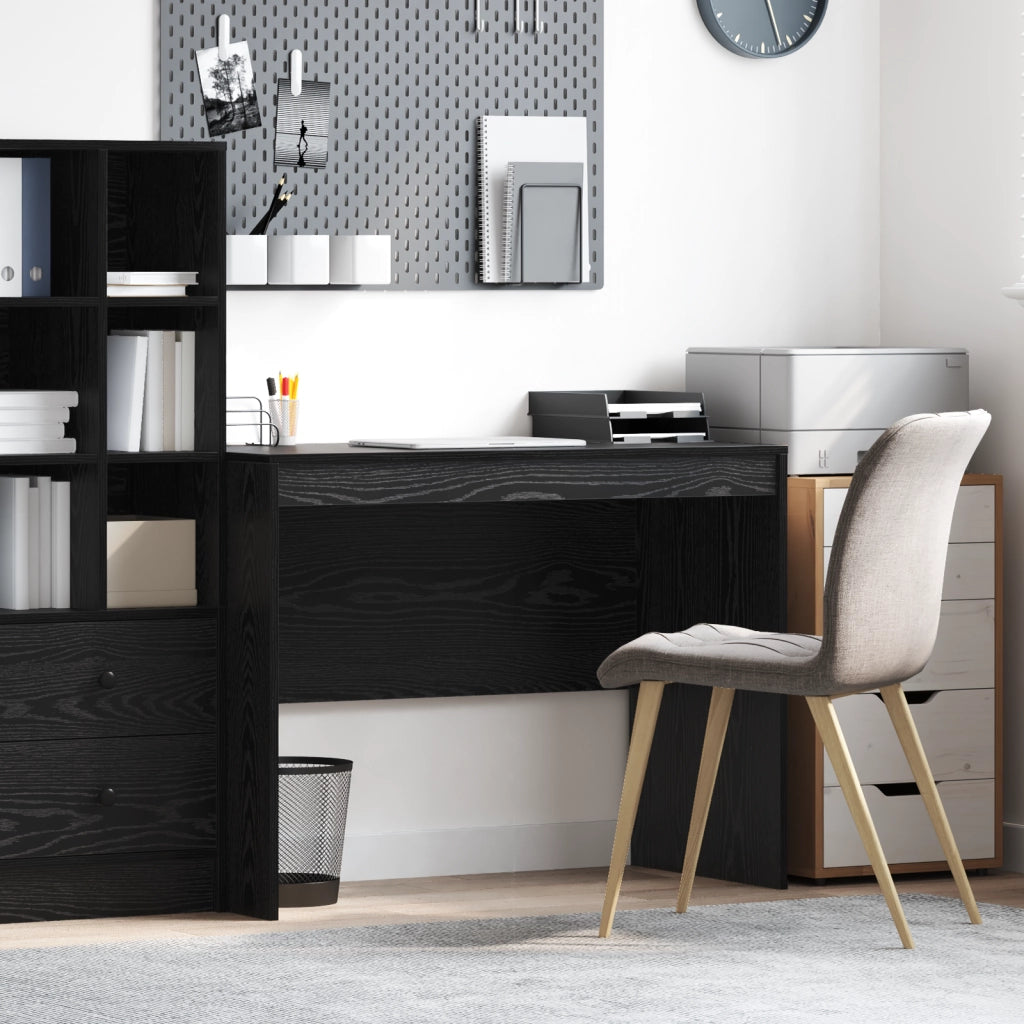 Scrivania Rovere nero Legno ingegnerizzato 100 x 50 x 76 cm