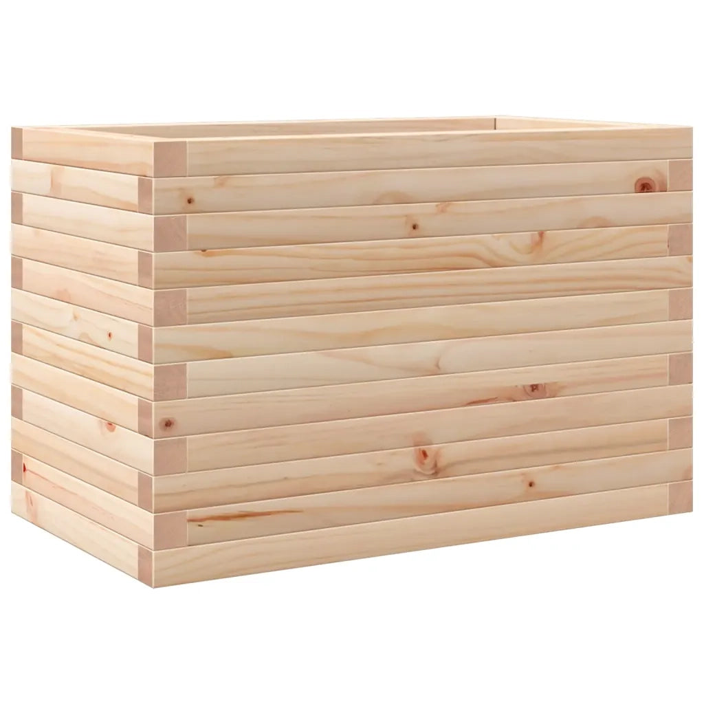 Fioriera da Giardino 70x40x45,5 cm in Legno Massello di Pino 847263
