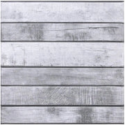 Pannelli da Parete 3D in Stile Legno Autoadesivi, 10 pezzi 30 x 30 cm, Pannelli da Parete 3D in Stile Legno Autoadesivi per Decorazione di Pareti Interne, Retro Grigio Luce