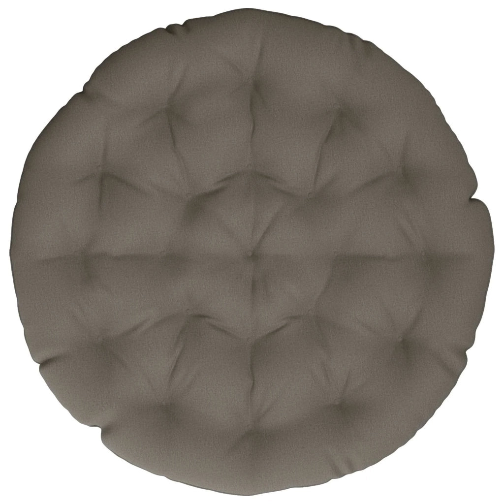 Cuscino per Sedia Papasan VIANEN 100% Poliestere Grigio 953972