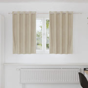 Tende oscuranti 2 pcs Crema 140 x 140 cm Velluto 4107178