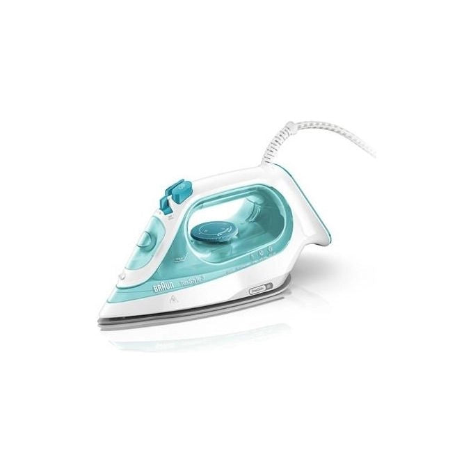 Braun SI 3041 GR Ferro a vapore Ceramica 2350 W Turchese, Bianco