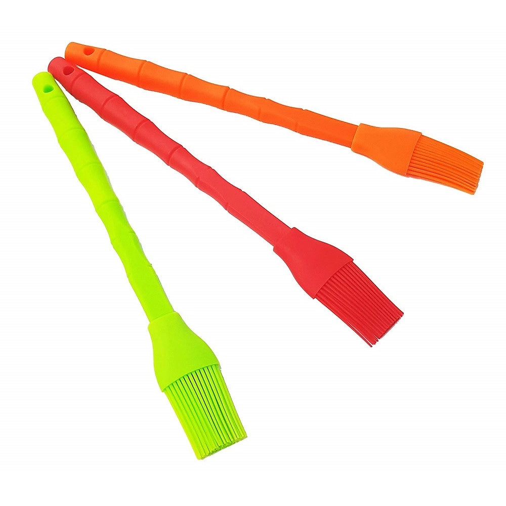 Trade Shop - Pennello Da Cucina Silicone Applicatore Dorare Spennellare Olio Uovo Tuorlo Bbq -