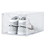 Trade Shop - Box Contenitore Per Scarpe Calzature Scatola Impilabile 34x25x18.4cm Trasparente 87648 -