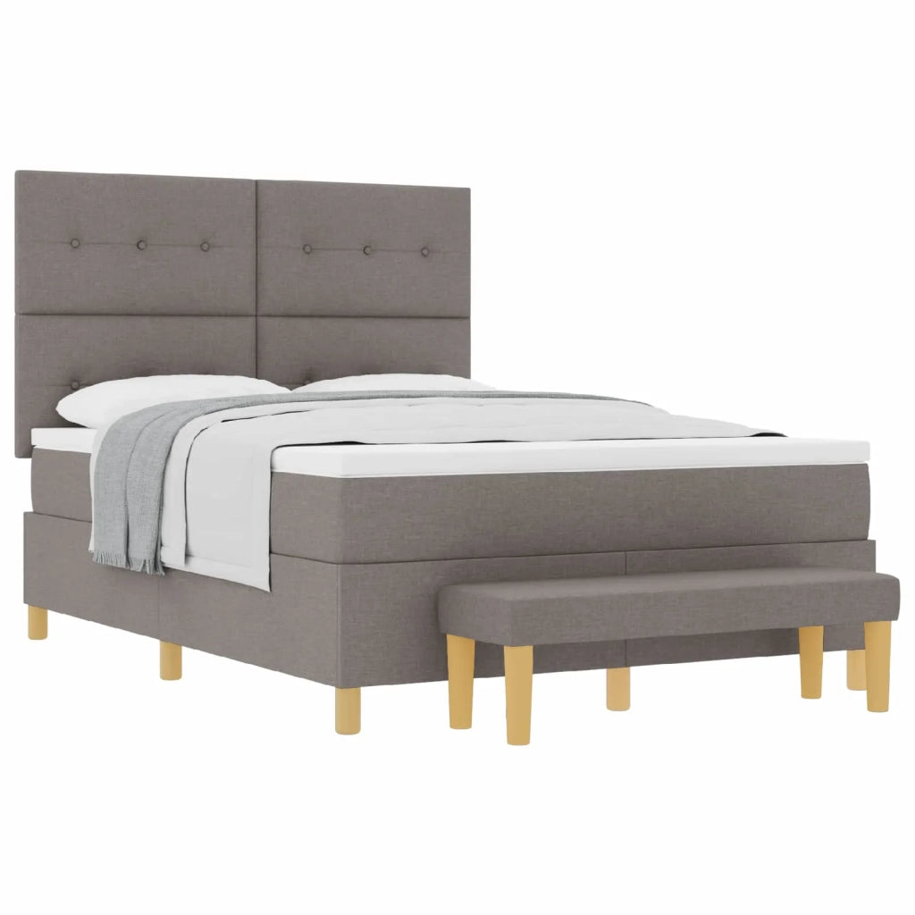 Letto a molle con materasso Talpa 160 x 200 cm Tessuto
