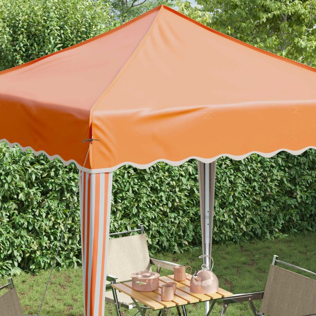 Tenda per feste a pop-up 195 x 195 x 245 cm Arancione