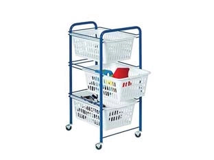CARRELLO SIENA 3 PIANI  cm.32x38x67h.    ARTEX