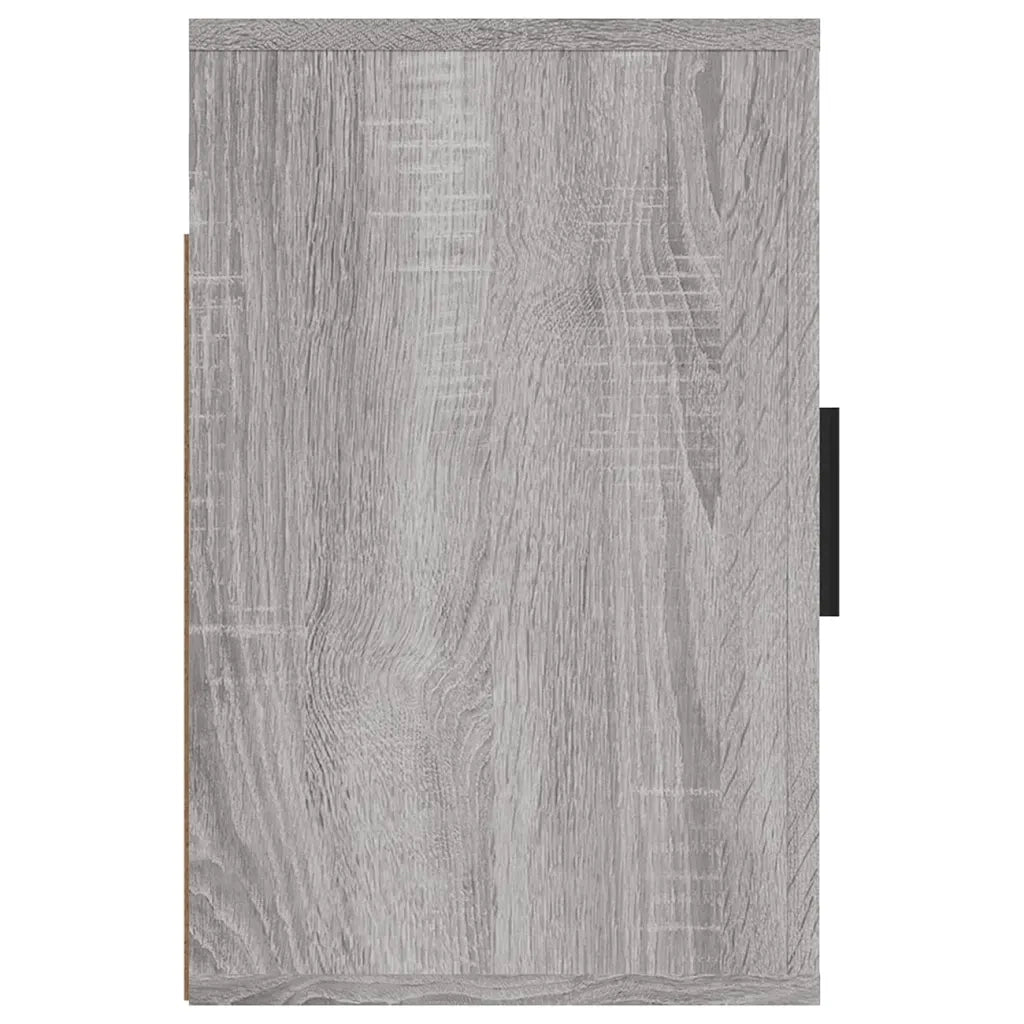 Comodino | Armadio da Notte | Mobiletto da notte a Muro Grigio Sonoma 50x30x47 cm