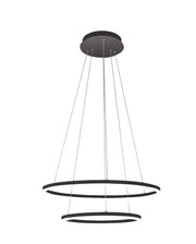 Lampadario a sospensione GIOTTO a led 52W nero 3508-45-101 Fabas Luce