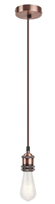Lampada a sospensione Rabalux Fixy E27 60W bronzo metallo
