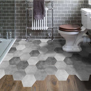 Set di 10 adesivi antiscivolo per pavimento in PVC - acqua resistente - adesivi per pavimento - adesivi per pavimento per soggiorno/bagno - facile da applicare - adesivi per pavimento antiscivolo