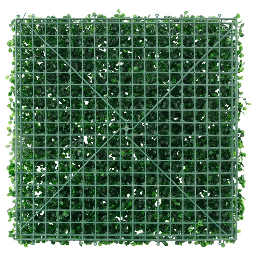 Recinzione Foglie Arbusti Artificiali 24 pz Verde 50x50 cm 366635