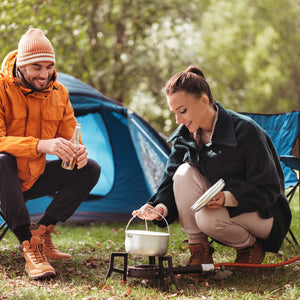 Fornello a gas da esterno 10,5 kw Per campeggio e outdoor Alimentato a gas propano/butano