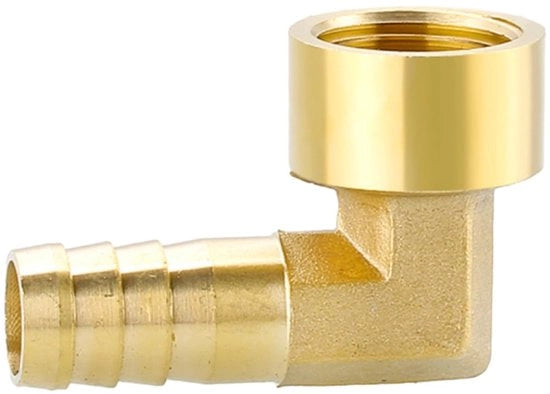 Fitting per tubo in rame - 1/2" manovella 90 gradi - connessione tubolare - pezzo di tubo - giunto impermeabile - progetto duraturo