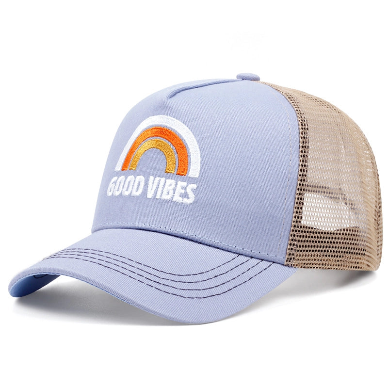 Cappellino da baseball GOOD VIBES blu