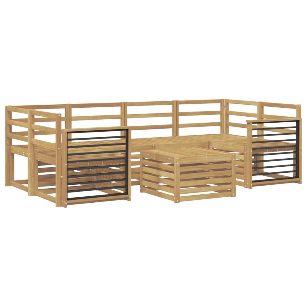 Set divani Legno di Acacia Massello 3391484