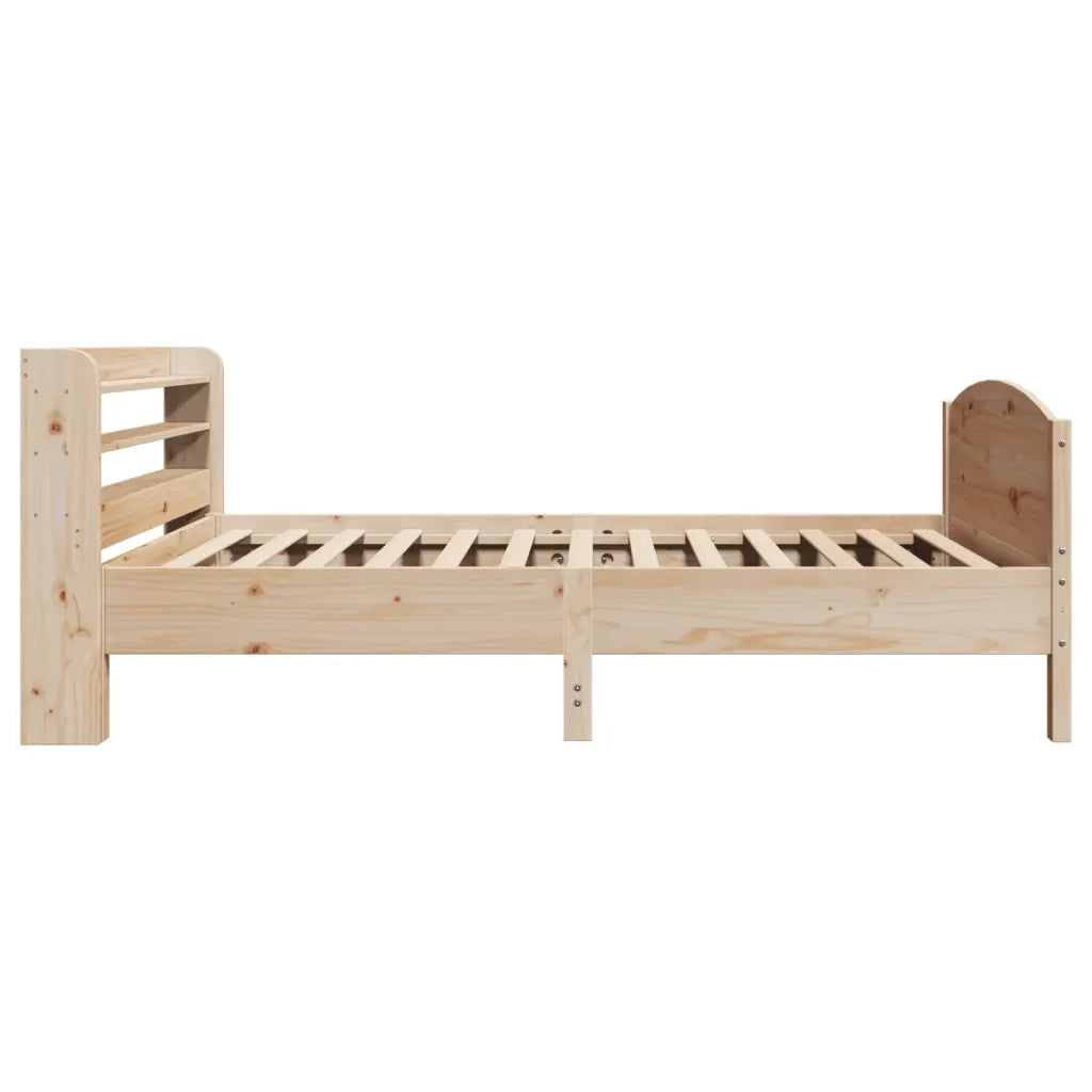 Letto senza Materasso 75x190 cm in Legno Massello Pino