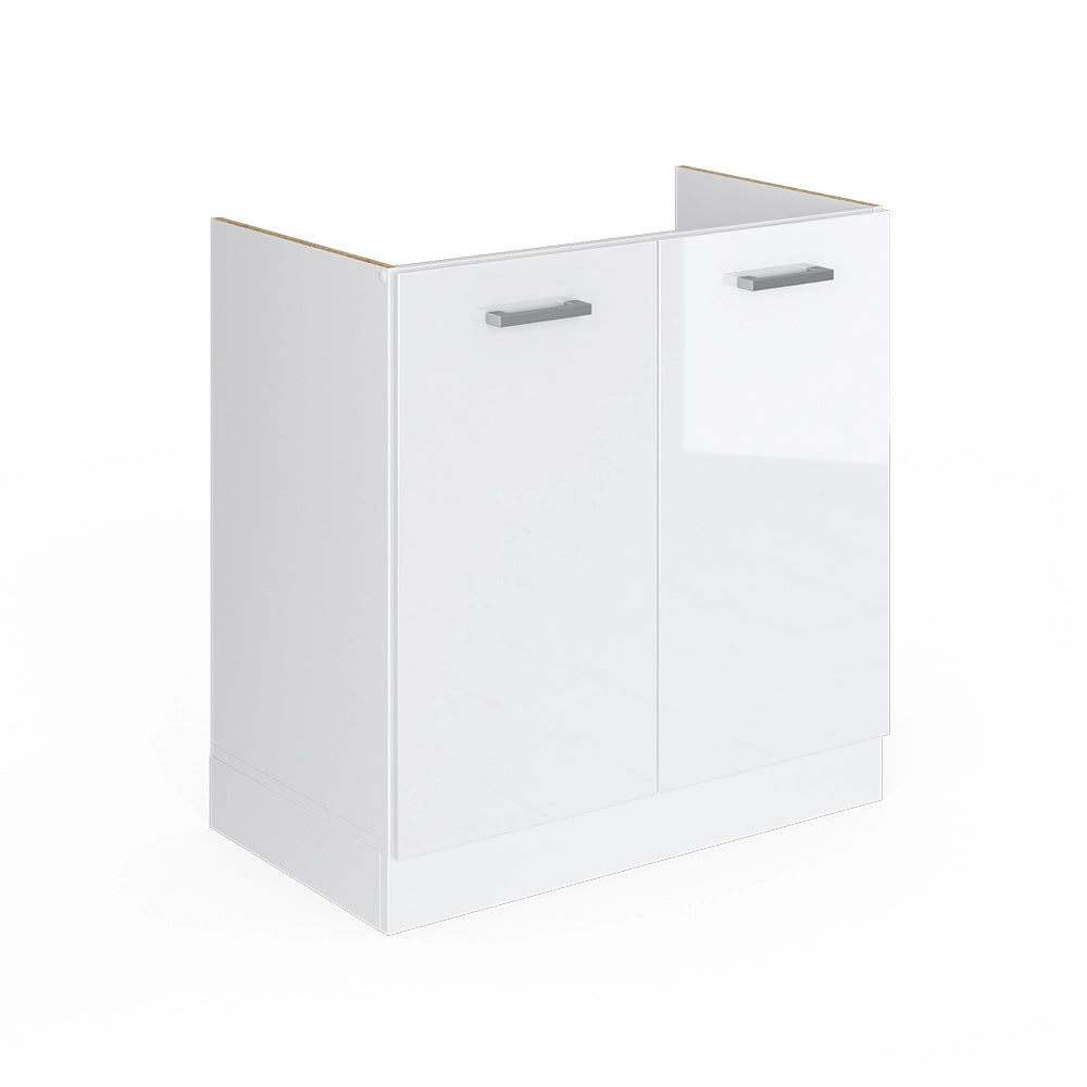 Vicco Frontale cucina Bianco lucido 79.2 x 71.3 cm frontale del mobile per mobile sottolavello