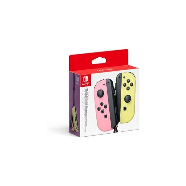 Nintendo switch - set da due joy-con rosa pastello/giallo pastello - 10011583
