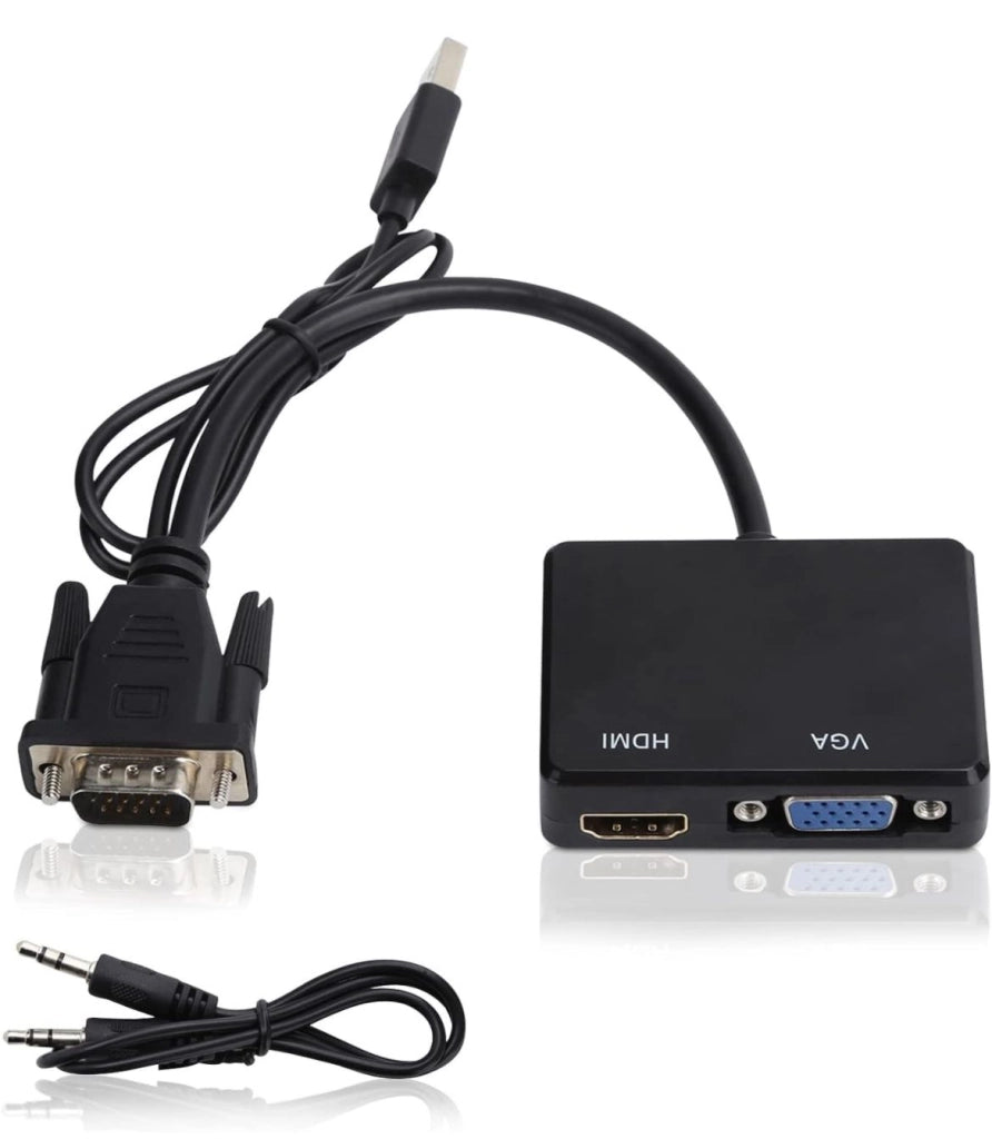 Convertitore Splitter Adattatore da VGA A HDMI 1080 FULL HD KOS-12021