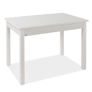 Tavolo Firenze Bianco allun. 110×70 Cm +40