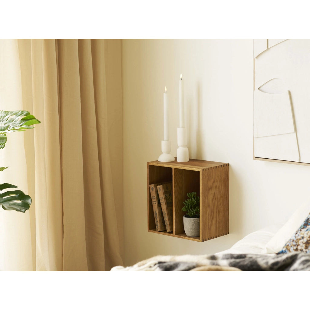 Mensola Townsville 3, Marrone, Legno, 30x18x30 cm