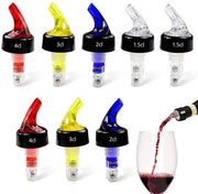 Set di Spremi Liquidi Premium 8 pezzi 15cl 2cl 3cl 4cl - Aiuto per la Dose dei Liquori per Cocktail - Dispensatore per Bar di Casa Bevande