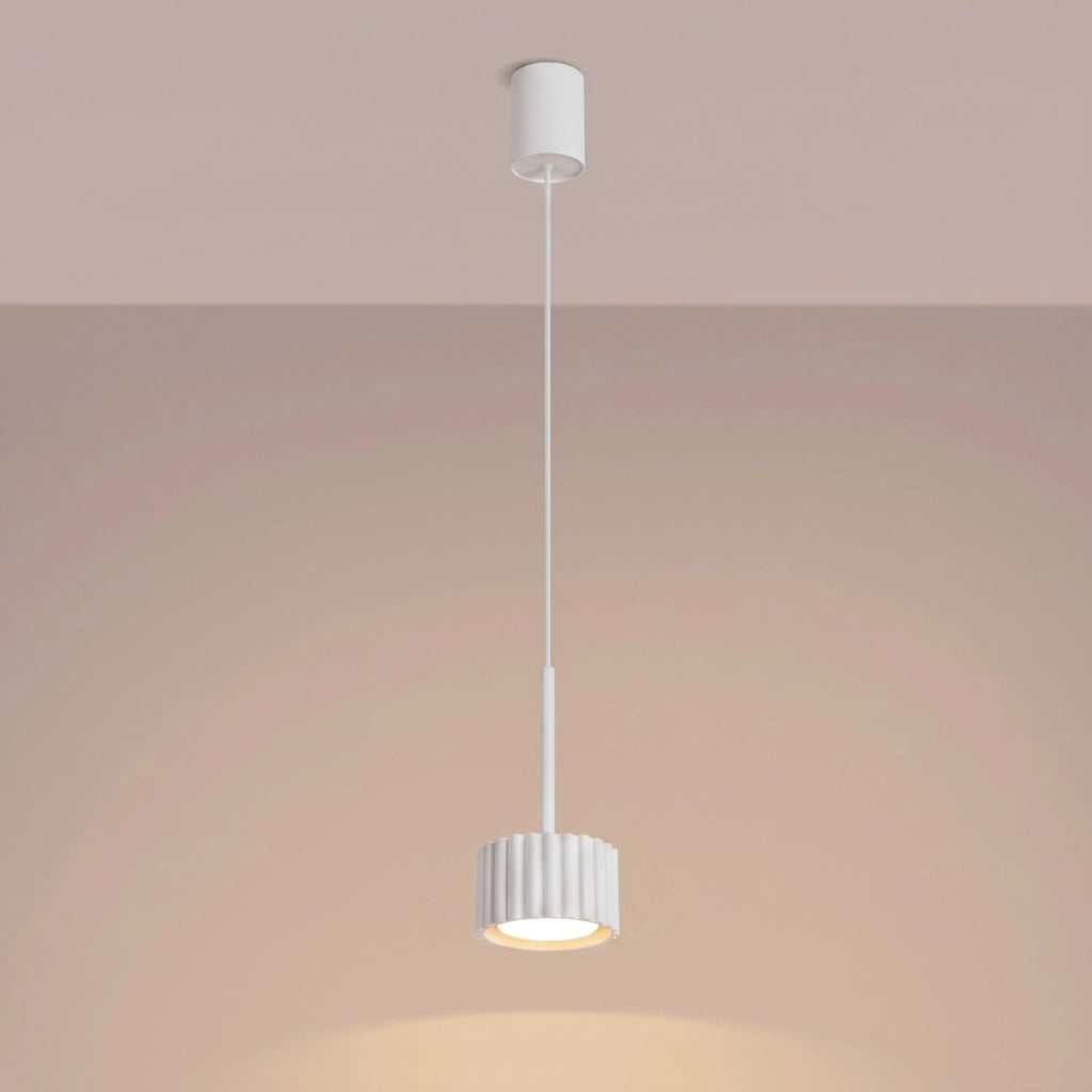 Lampada a sospensione AURA 1 bianco Gx53