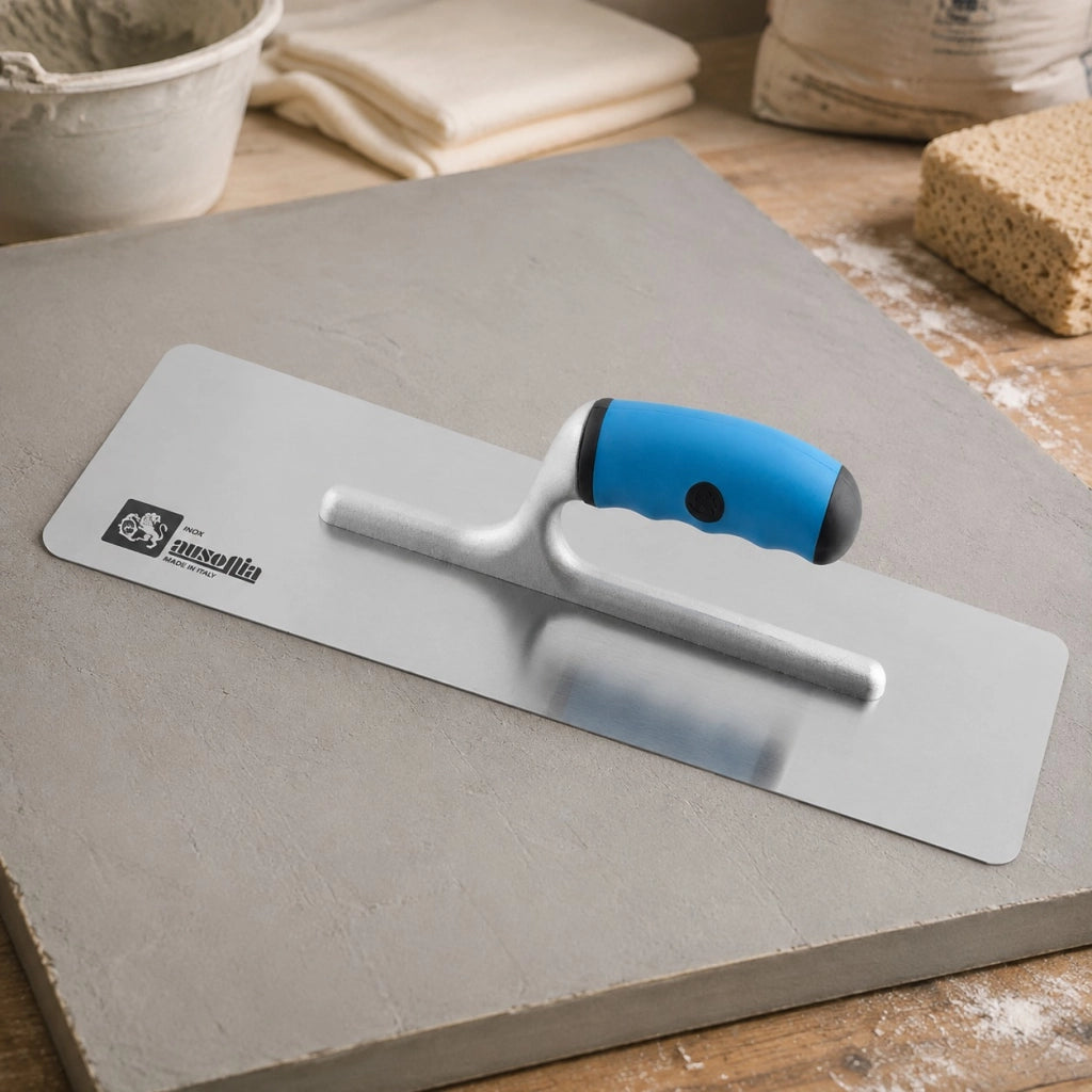 Ausonia frattazzo per stucco 36×12 cm con bordi arrotondati