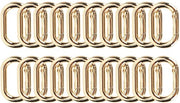 Viti a clip ovaale 23 mm, 20 pezzi, carrello di attacco, leggero e duraturo